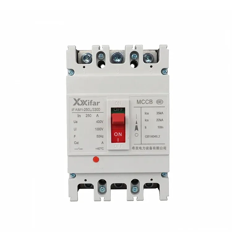 3p 250a Tp Mccb Molded Case Circuit Breaker